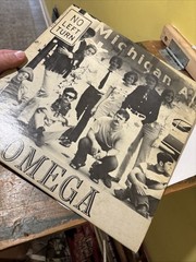 Omega Michigan Avenue Vinyl LP FWP-110 Original Xian Folk Psych Cover Only