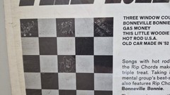 RIP CHORDS Three Window Coupe 1965 LP SHRINK Surf Terry Melcher – Tested VG *B2