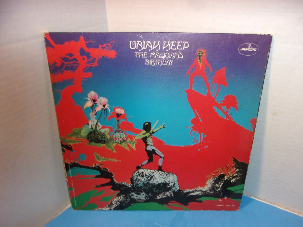 Uriah Heep Magicians Birthday Vinyl Record Album Mercury Records Gatefold