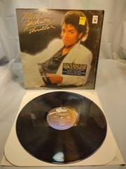 MICHAEL JACKSON Thriller EPIC LP VG gatefold SHRINK