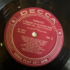 [SPOKEN WORD]~EXC LP~The HEROIC SOUL~POEMS OF PATRIOTISM~{PARNASSUS]~Decca~