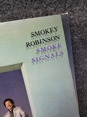 Vintage Smokey Robinson Vinyl Record Smoke Signals LP Motown Tamla Soul 1986