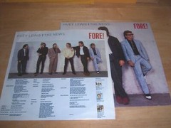 HUEY LEWIS & THE NEWS FORE! 1986 CHRYSALIS OV 41534 VG+ VG+