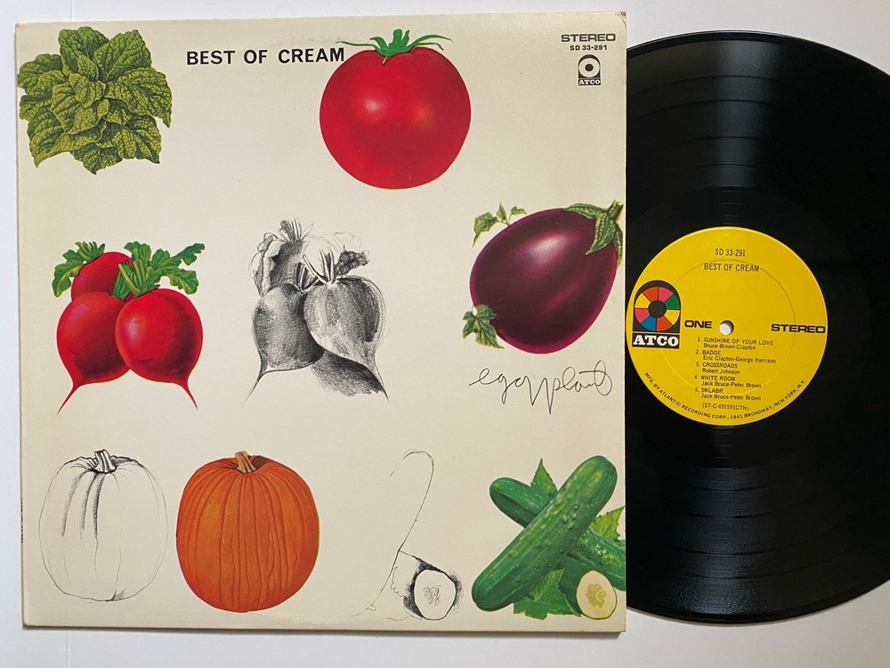 Cream – Best Of Cream LP – ATCO SD 33-291 – OG 1969 VG++/VG++