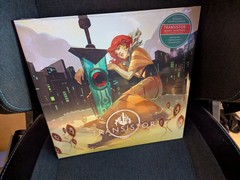 Transistor Original Vinyl Record Soundtrack 2 x LP Milky Clear Darren Korb VGM