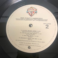 Ambrosia ‎– One Eighty – 1980 Warner Bros. Jacksonville Press LP – SVG+ (RK712)