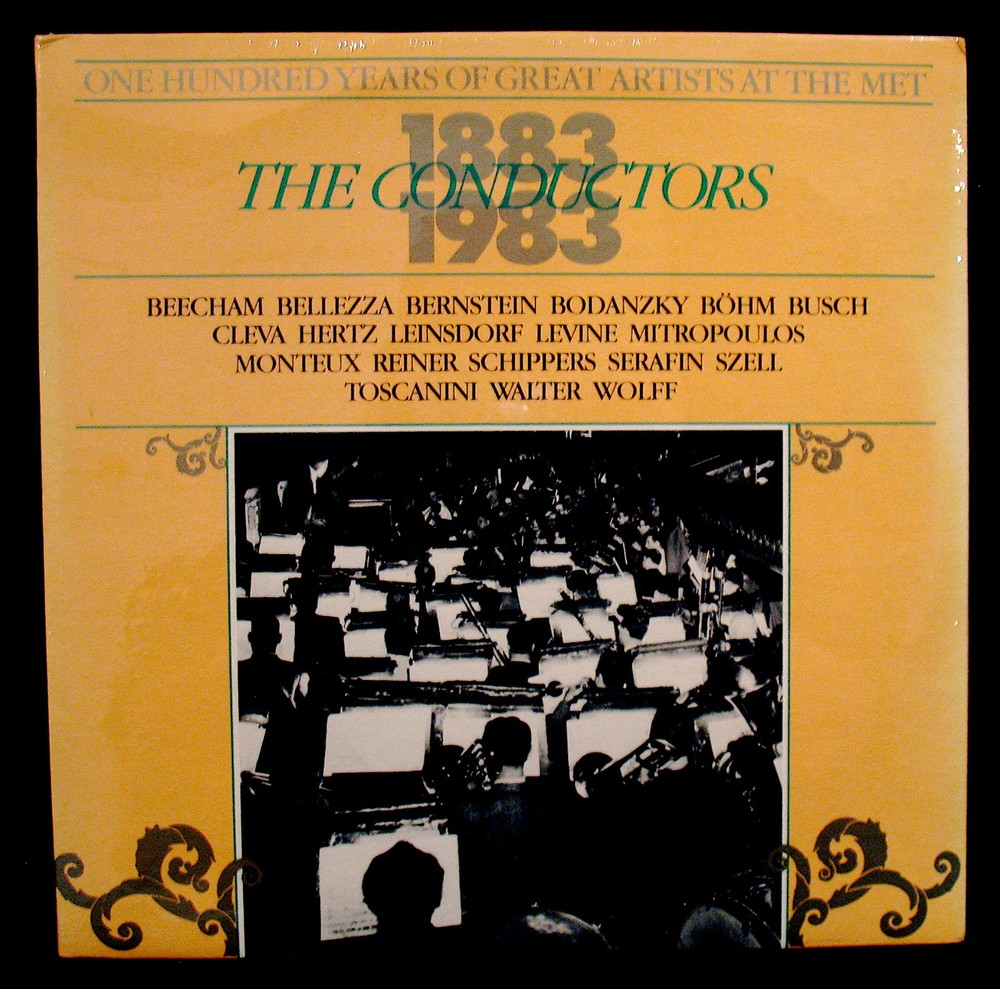 THE CONDUCTORS 1883-1993-One Hundred Years Of Great Artists-Sealed Double Album