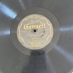 1928 GENNETT ELECTROBEAM 6562 78 rpm FRANKIE WALLACE – SLEEVE V+