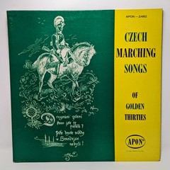 CZECH MARCHING SONGS OF THE GOLDEN THIRTIES APON 2482 RECORDS VINYL ALBUM SLAVIC