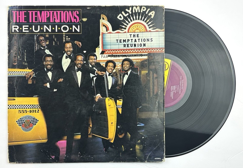 The Temptations – Reunion 1982 Vinyl LP Album Record Gordy