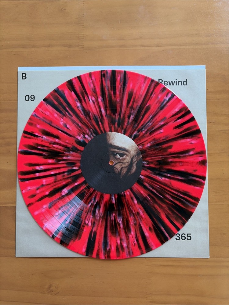 Charli XCX Target Exclusive Pink and Black Splatter Brat Vinyl LP