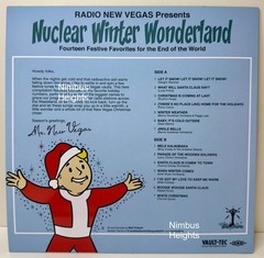 Fallout Radio New Vegas Presents Nuclear Winter Wonderland Vinyl Record VGM OST