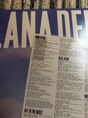 Lana del ray VINYL BUNDLE includes born to die and violet bent backwards vinyl