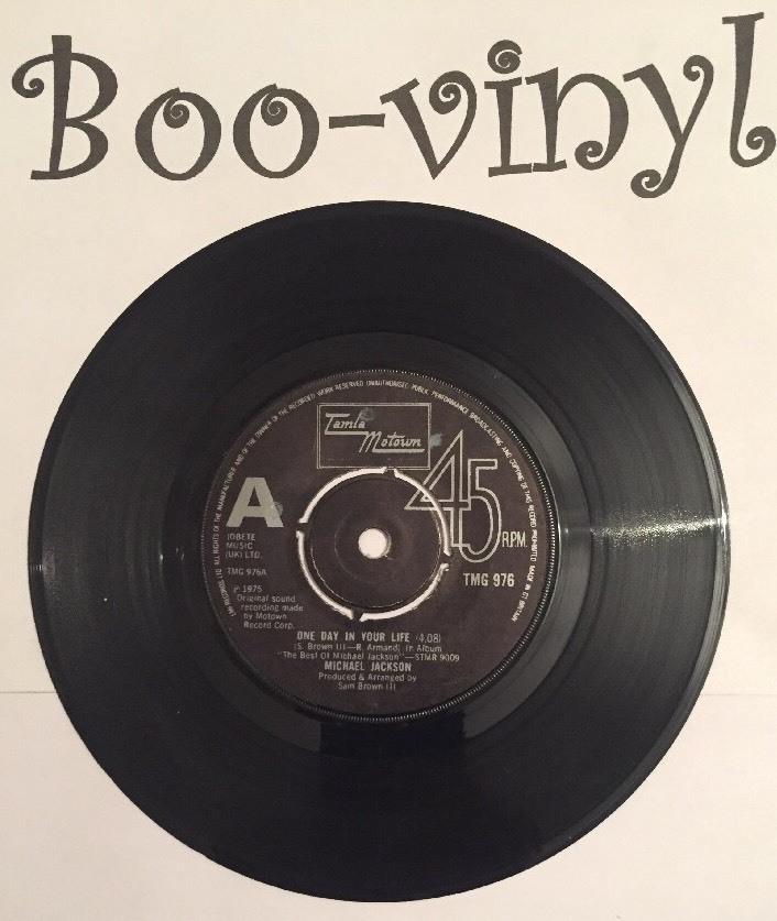 MICHAEL JACKSON One Day In Your Life 7″ VINYL 4 Prong Label Design Take Me Ex