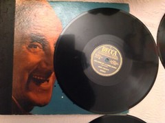 JIMMY DURANTE The One And Only 4x 10″ 1944 78 Shellac Album Decca A-442 EX