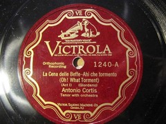 1928 ANTONIO CORTIS Spanish CARUSO Giordano CENA DELLE BEFFE Ahi Che Torm 1240