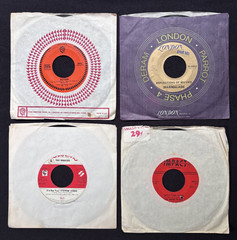 Lot of (50): Mid/Late 1960s Pop Folk Psych Rock 45 rpm (Some Promos) (VG+ to NM)