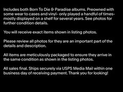 x2 LANA DEL REY LP VINYL Set BORN TO DIE & PARADISE Set Preowned READ