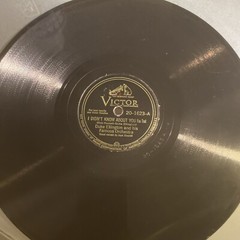 1946 JAZZ Duke Ellington 78 rpm VICTOR 20-1623 AINT GOT NOTHIN BUT THE BLUES VG+