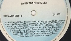 La Decada Prodigiosa Los Años 60 Lp Vinyl 1987 Latin Pop Rock Ballad Venezuela
