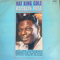 Nat King Cole – Ramblin’ Rose LP Record 1962 Capitol Records Vocal Pop 33 RPM