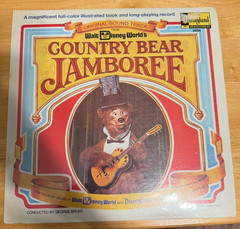 Disneyland Records Country Bear Jamboree Original Soundtrack Vinyl LP 3994