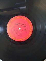 Vinyl Record LP Johnny Winter Saints and Sinners VG