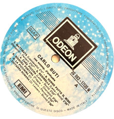 Carlo Buti – Odeon EMI 3C 062 – 17135 – 12″ Record 33rpm Vinyl