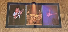 Rush “Hemispheres” Vinyl LP 1978 Original US Mercury Gatefold w/ Poster EX SRM-1