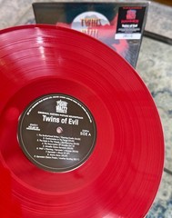 Twins of Evil OST Vinyl LP Death Waltz Transparent Red Hammer Horror EX OOP