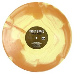 Face To Face Live In A Dive Orange Yellow Swirl LP + Poster 2024 Fat Wreck NOFX