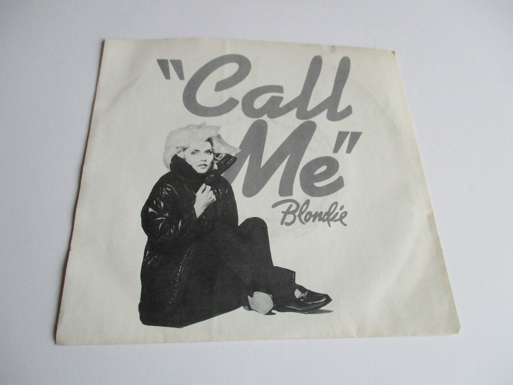 Blondie Call Me Vinyl 7″45 RPM Single Record Theme from American Gigolo NEW