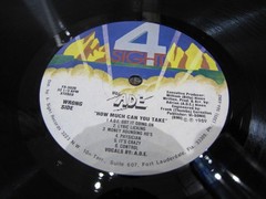 MC A.D.E. How Much Can You Take 12” Vinyl Record Old School Bass Speaker Music