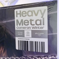 Cameron Winter LP Heavy Metal Metallic Silver COLORED VINYL Record SEALED IMPORT
