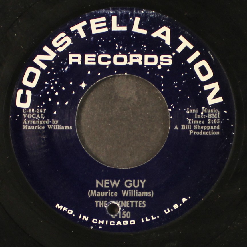 DYNETTES: new guy / witness to a heartbreak CONSTELLATION 7″ Single 45 RPM