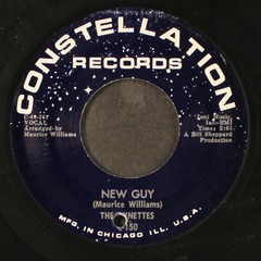 DYNETTES: new guy / witness to a heartbreak CONSTELLATION 7″ Single 45 RPM