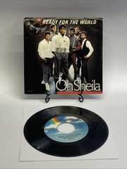 Ready For The World Oh Sheila 7″ 1985 Vinyl Single 45rpm MCA Record MCA-52636