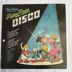 Vintage 1979 Mickey Mouse Disco LP Vinyl Record Disneyland Records 2504 Disney