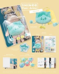 SHINEE [POET | ARTIST] Single Album/NFC Card+Fluffy Shinee+Post Card+Photo Card