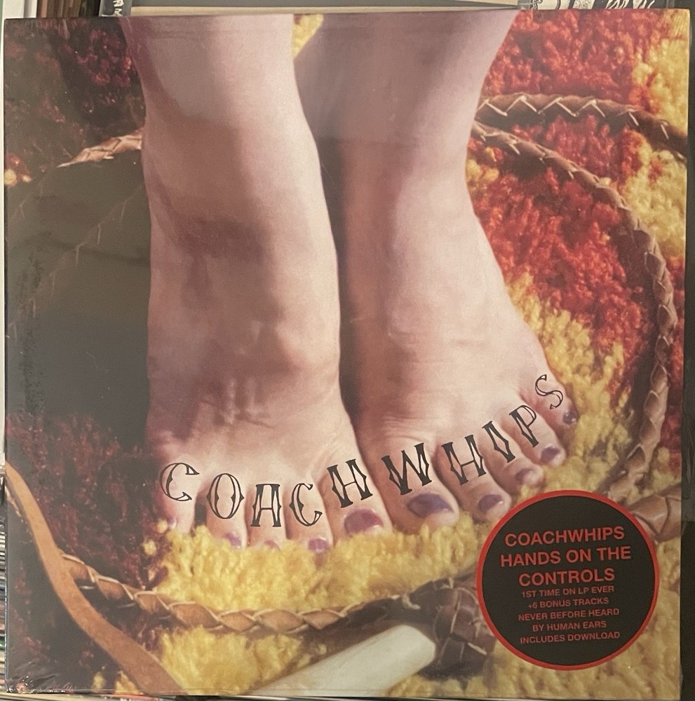 COACHWHIPS ‘Hands on the Controls LP NEW oh sees pink brown sic alps cat power