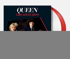 Please Read! QUEEN GREATEST HITS I 2 LP Red and White VINYL