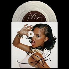 Tyla CHANEL SIGNED 7″ Color Vinyl Clear with Silver Wisps
