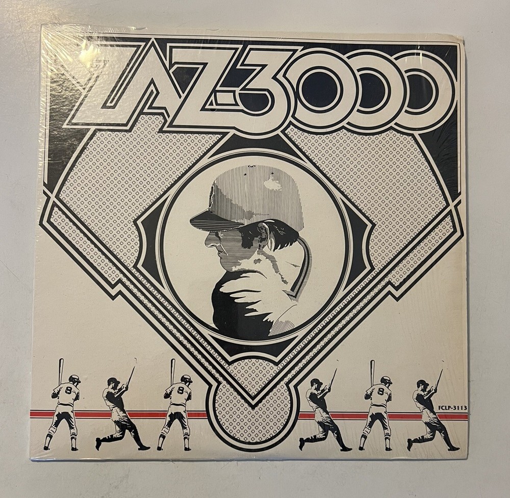 LP RECORD ALBUM CARL YASTRZEMSKI BOSTON RED SOX YAZ 3000 SHRINK !!!