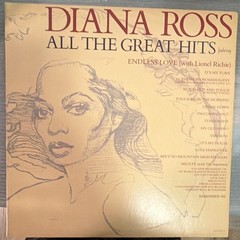Diana Ross All The Great Hits Motown 1981 Pop R&B 12″ LP Vinyl M13-960C2