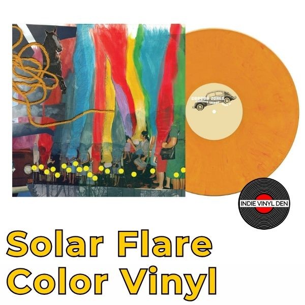 Cotton Jones – Paranoid Cocoon – Solar Flare Color Vinyl Record