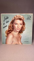autographed 1950s vg+vg no ringwear Julie London Julie Is Her Name see noteslp33