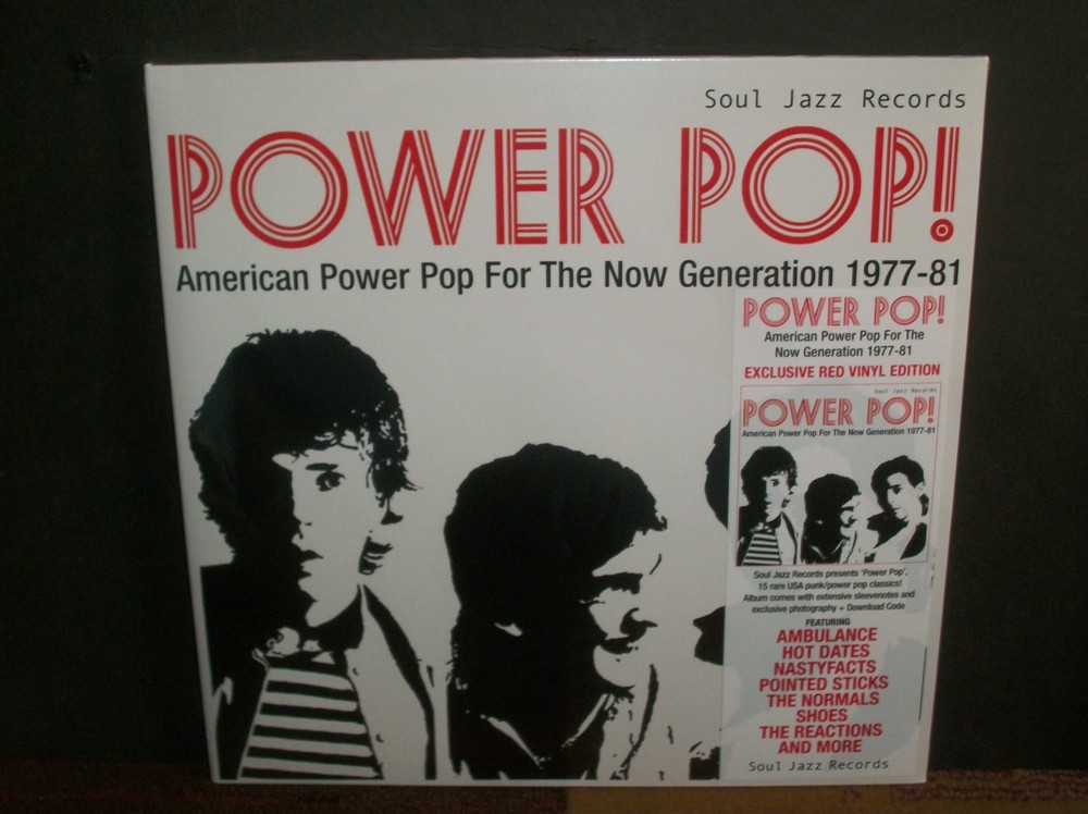 VA – Power Pop! (American Power Pop 1977-81) LP New SEALED rsd red vinyl