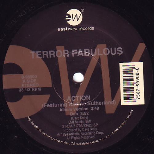 Terror Fabulous – Action / No Ride (12″) (Good (G)) – 3866370718