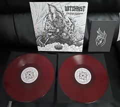 Witchrist “The Grand Tormentor” lp osmose productions reissue 2013 red vinyl.