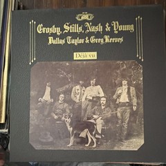 Crosby, Stills, Nash & Young Déjà vu Vinyl LP 12″ Atlantic Rock Cardboard